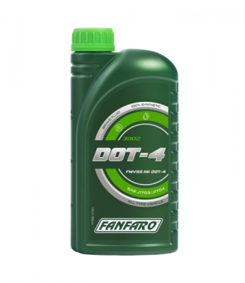 Brzdová kvapalina FANFARO 3002 DOT-4 1L