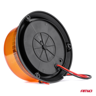 Výstražný maják pevný W03B na 3 skrutky R65 R10 36LED 12 / 24V IP56