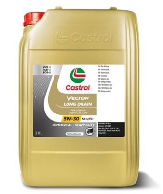 Motorový olej Castrol VECTON Long Drain 5W-30 FA-4/F01 20L 16188B