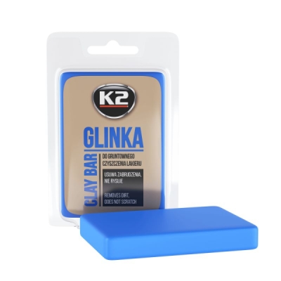 K2 - Vysokokvalitná hlina - clay bar na čistenie laku 60g