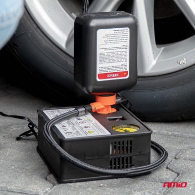 Sada na opravu defektov a hustenie pneumatík 31mm 12V AMIO-04930
