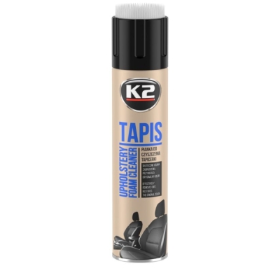 K2 - Pena na čistenie čalúnenia + kefka TAPIS 600ml