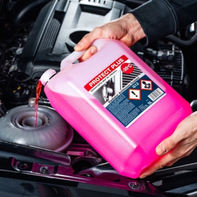 K2 - Červená chladiaca kvapalina PROTEC PLUS -35 °C 5L