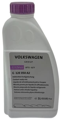 OEM VAG - Zmes do chladiča červená (G12) -35 °C 1L