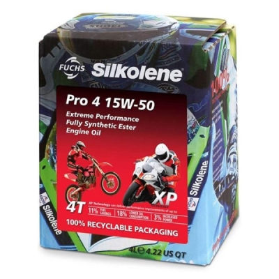 Motorový olej FUCHS SILKOLENE PRO 4 15W-50 4L