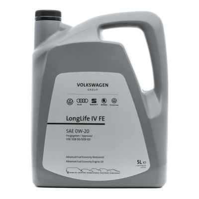 Motorový olej ORIGINAL VAG LongLife IV FE 508.00/509.00 0W-20 5L