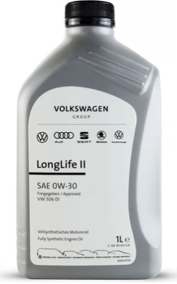 Motorový olej ORIGINAL VAG Longlife II 506.01 0W-30 1L