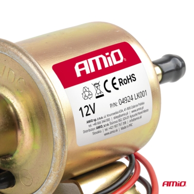 Palivové čerpadlo 8mm 12V AMiO-04924
