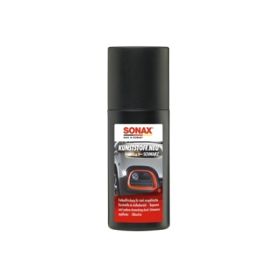 SONAX - Obnovovač plastov-čierny 100ml