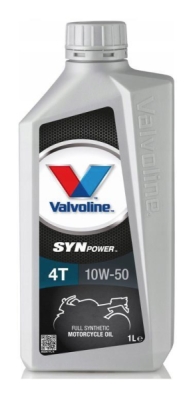 Motorový olej VALVOLINE SYNPOWER 4T 10W-50 1L