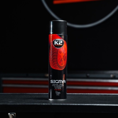K2 - Lesklý a ochranný sprej na pneumatiky SIGMA AERO PRO 600ml