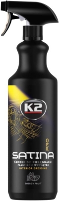 K2 - Prípravok na ošetrovanie plastov interiéru SATINA PRO BLUEBERRY 1L