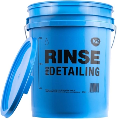 K2 - Detailingové vedro "RINSE" 20L PRO