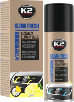 K2 - Osviežujúci sprej na klimatizáciu Lemon (citrus) 150ml