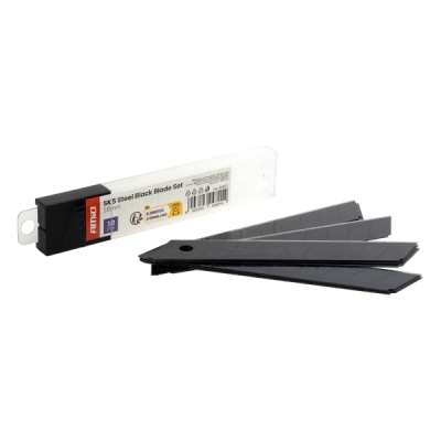 Sada čiernych čepelí SK5 100x18x0,5mm 10ks AMiO-04821