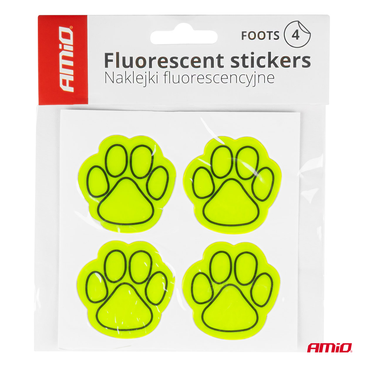 : Sada reflexných nálepiek PAWS AMiO-03940