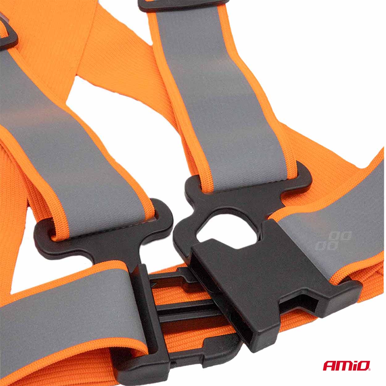 Reflexné traky, oranžové univerzálne AMiO-03939