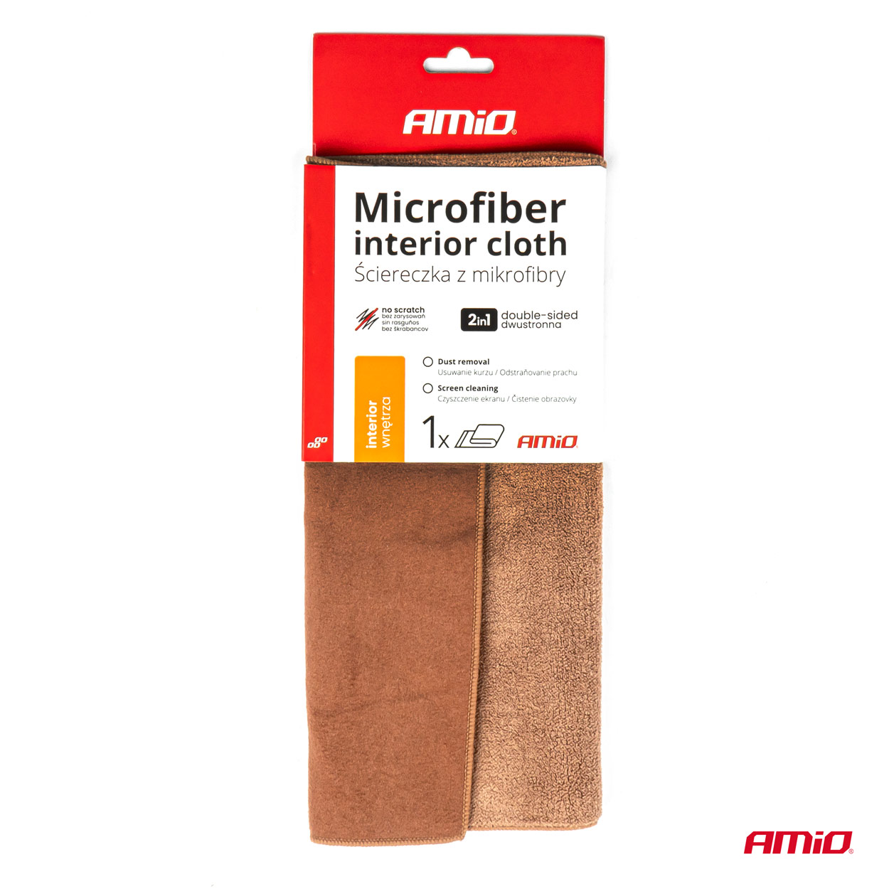 Utierka z mikrovlákna 30x30cm 500g AMIO-03982