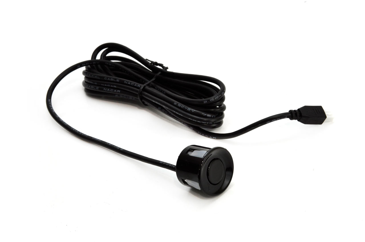 Parkovací asistent TFT02 4,3” s kamerou HD-307 IR, 4-senzorové, čierne