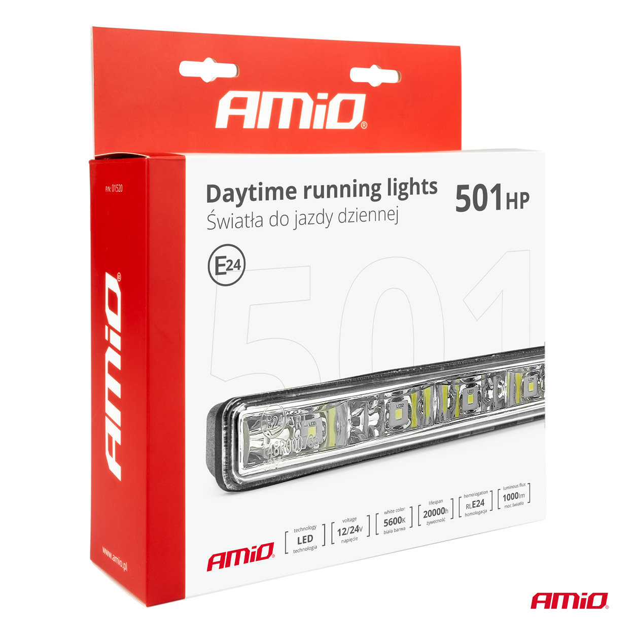 Svetlá pre denné svietenie DRL 501HP