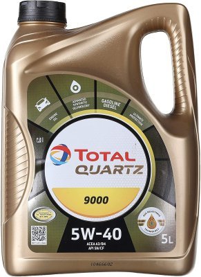 ULJE TOTAL 5W-40 QUARTZ 9000 5L