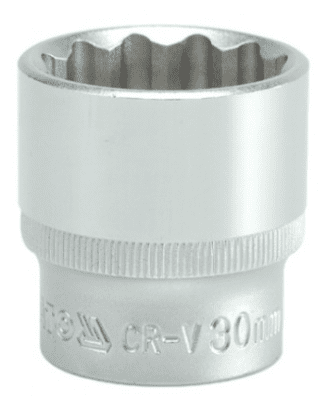 Nástavec 1/2" YATO 30 mm dvanáctihranný
