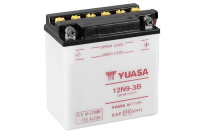 Motobaterie Yuasa Standard 12V, 9Ah, 85A, 12N9-3B