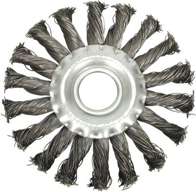Vorel kartáč drátěný boční 115 mm pletený TO-06982