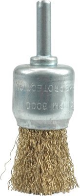 Vorel kartáč drátěný čelní s nástavcem do vrtačky 24 mm TO-06992