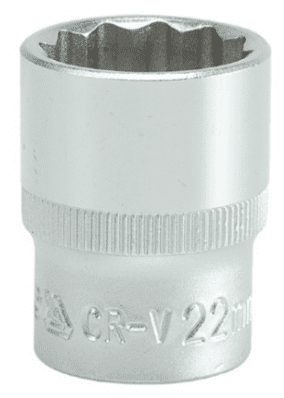 Nástavec 1/2" YATO 22  mm dvanáctihranný