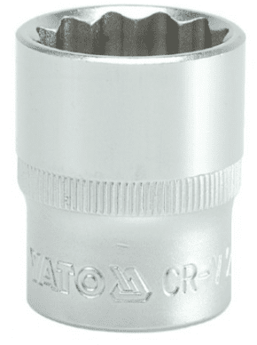 Nástavec 1/2" YATO 23 mm dvanáctihranný