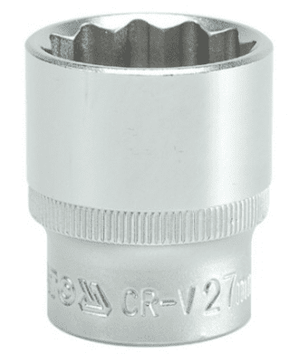 Nástavec 1/2" YATO 27 mm dvanáctihranný