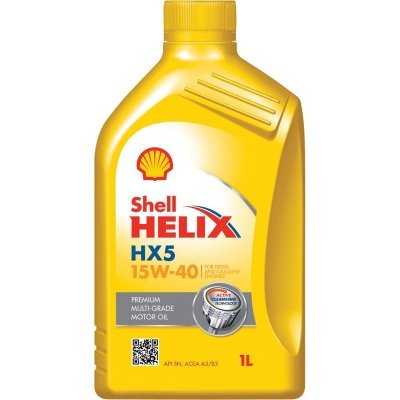 Motorový olej Shell Helix HX5 15W-40, 1L