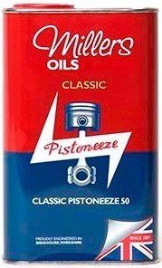 Motorový olej Millers Oils Classic Pistoneeze 50, 1L