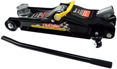 Pojízdný hydraulický zvedák 2,5t, nízkoprofilový, 80 - 360 mm GEKO G02032