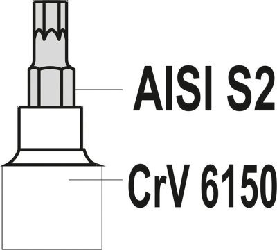 Bity sada 12 ks (CrV 6150) Yato YT-04332