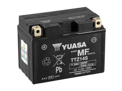 Motobaterie Yuasa Super MF 12V, 11.2Ah, 230A, TTZ14S