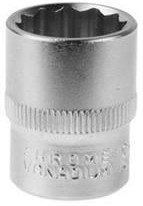 Hlavice nástrčná 1/2" 9mm 12hran GEKO G12209