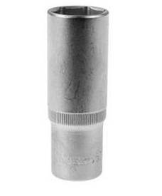 Hlavice nástrčná 1/2" 21mm prodloužená GEKO G12121