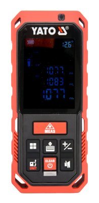 Laserový měřič vzdálenosti 0.2-40M, 10 režimů Yato YT-73126