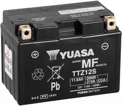Motobaterie Yuasa Super MF 12V, 11Ah, 210A, TTZ12S