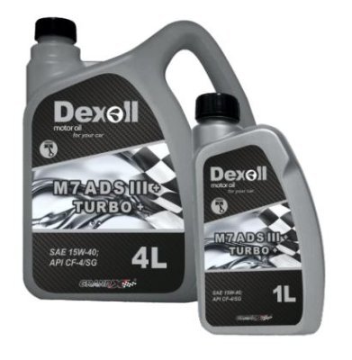 Motorový olej Dexoll M7 ADS III+ TURBO+ 15W-40, 4L