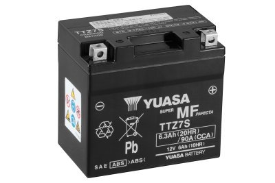 Motobaterie Yuasa Super MF 12V, 6Ah, 90A, TTZ7S