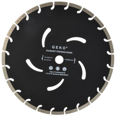 Kotouč řezný diamantový segmentový 350x10x25,4mm GEKO G00297