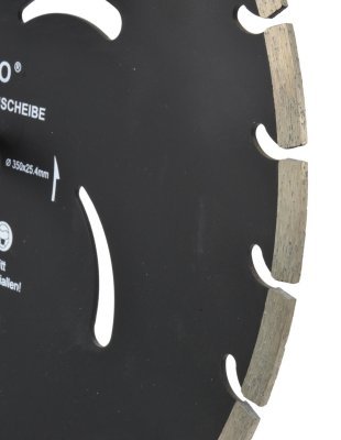 Kotouč řezný diamantový segmentový 350x10x25,4mm GEKO G00297