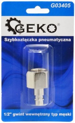 Rychlospojka vzduchová 1/2", vnitřní závit, samec GEKO G03405