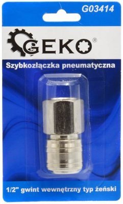 Rychlospojka vzduchová 1/2", vnitřní závit, samice GEKO G03414