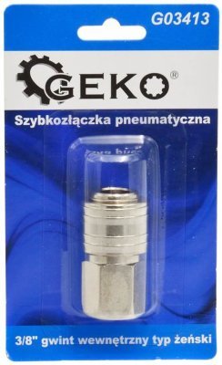 Rychlospojka vzduchová 3/8", vnitřní závit, samice GEKO G03413