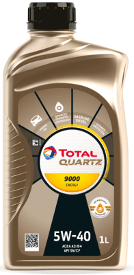 Motorový olej Total Quartz Energy 9000 5W-40, 1L
