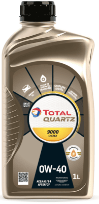 Motorový olej Total Quartz 9000 Energy 0W-40, 1L